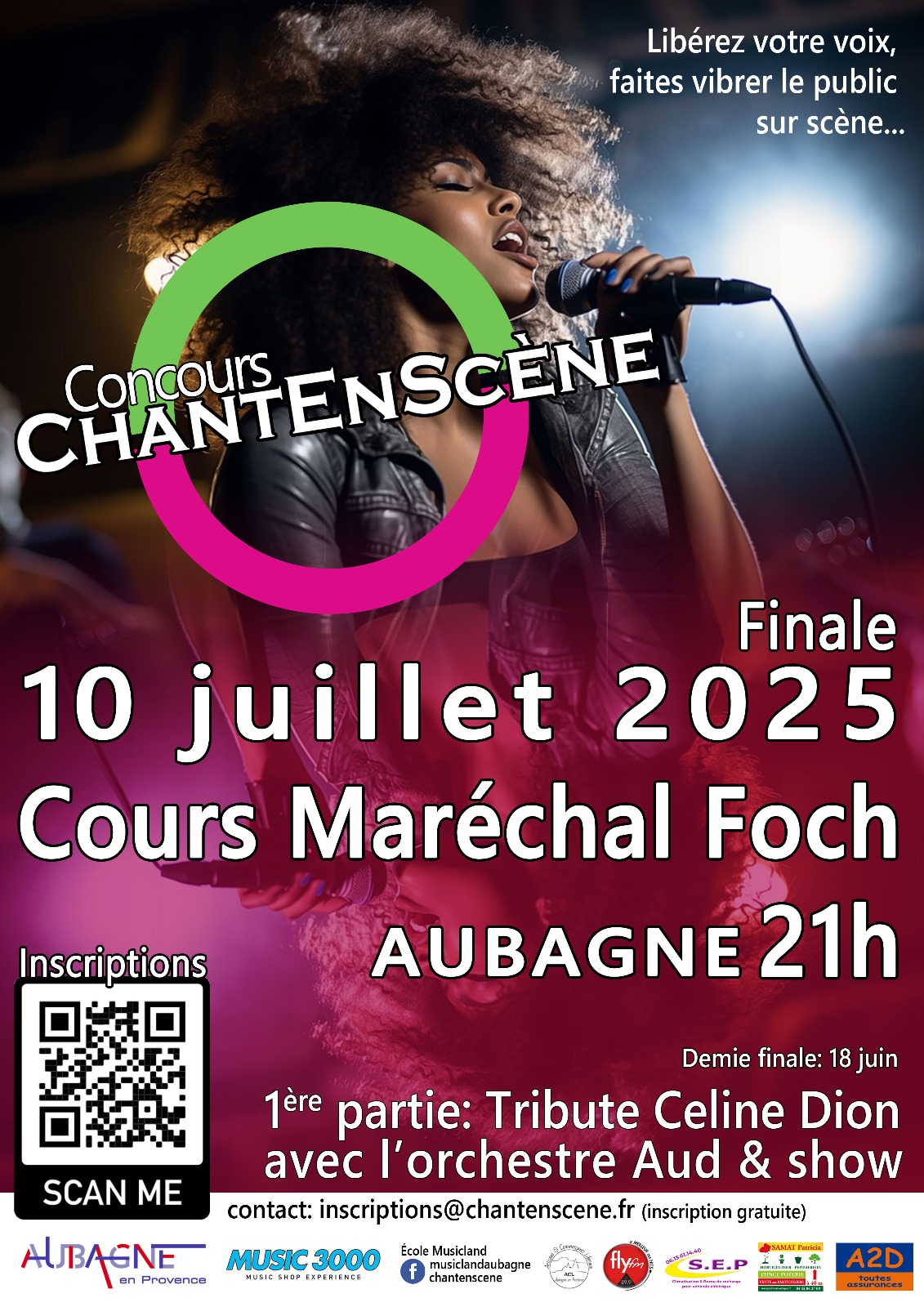 Affiche ChantEnScène
