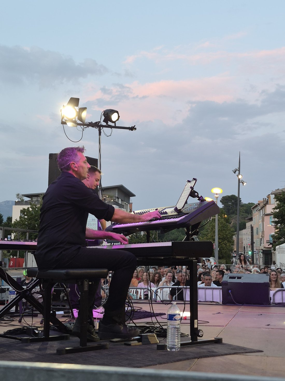 Olivier Reybaud au clavier